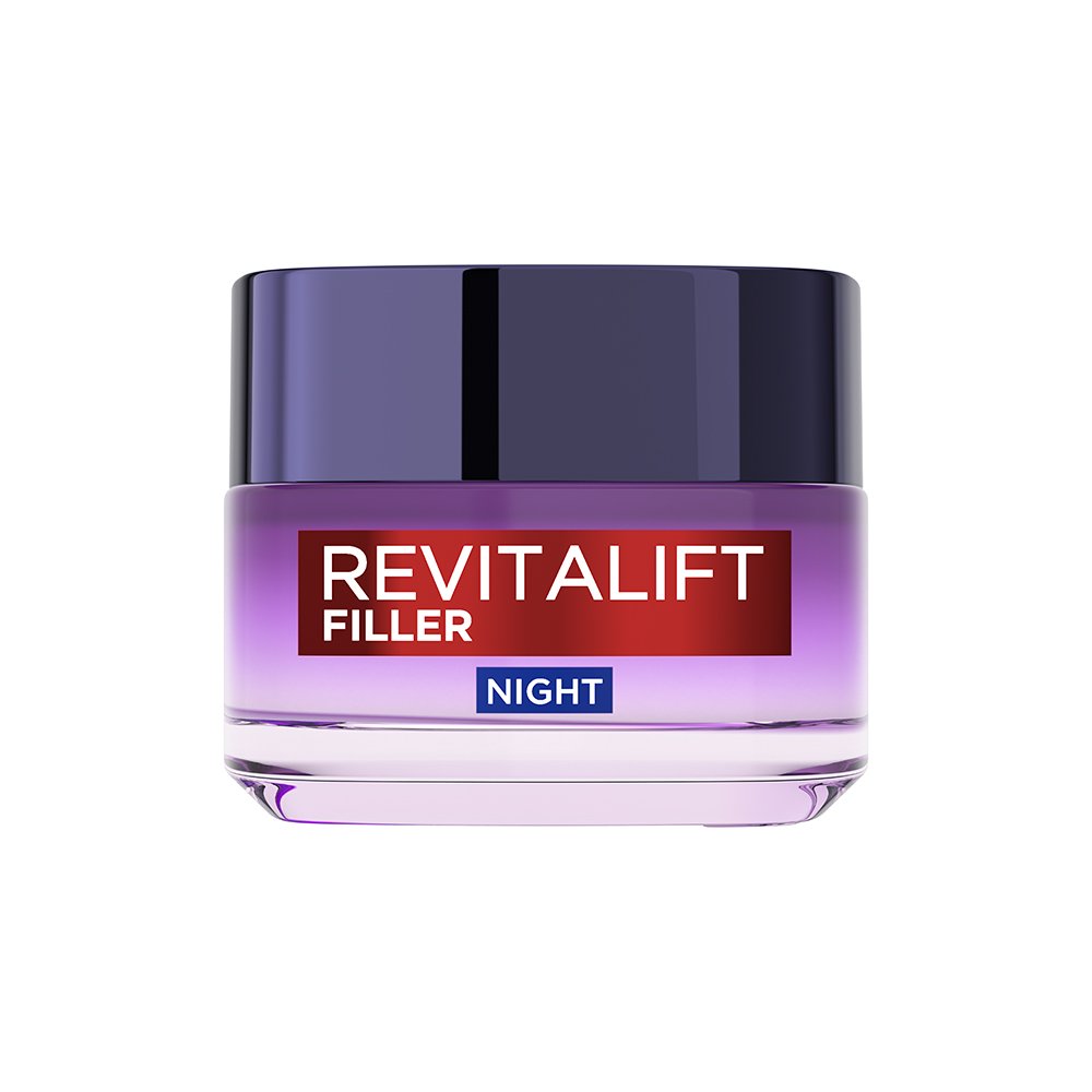 2024 OAP SkinCare Revitalift Filler Hyaluron Anti Wrinkle Cream NIGHT 50ml Pack Front 1000x1000